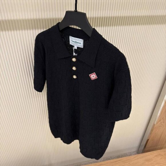 Casablanca Men New Season Casual Polo Shirt Small Size - Picture 2 of 2